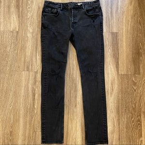 All Saints black Cigarette Jeans